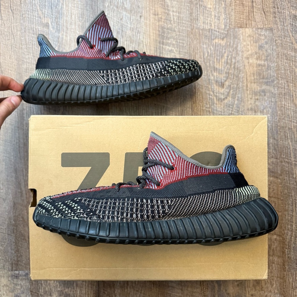 Adidas Yeezy Boost 350 V2 Yecheil Non-Reflective Black Multicolor